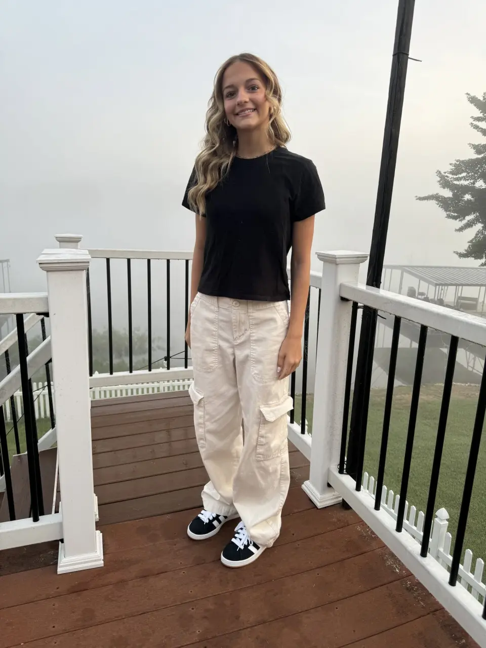 Madalyn Robinson smiling outdoors
